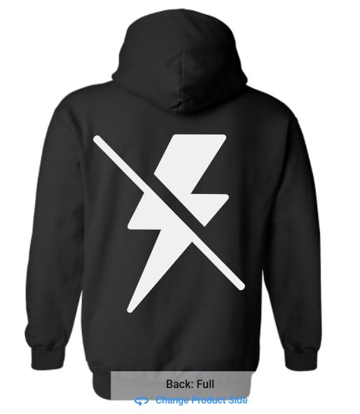 BCR Blackout - Big Logo Hoodie